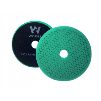 Gąbka polerska WORGS HEAVY CUT 130/150mm mini HoneyComb